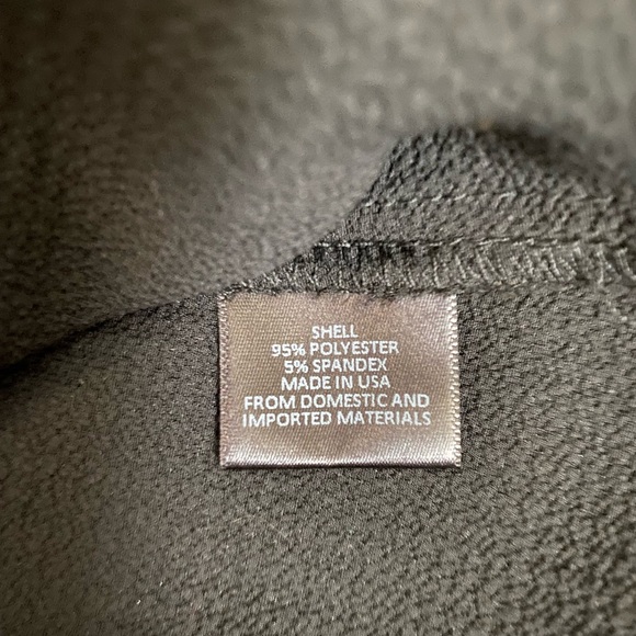 Black Faux Wrap Choker Collar Blouse - Picture 6 of 7